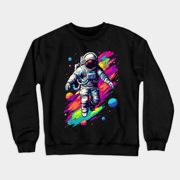 astronaut Crewneck Sweatshirt by Yopi